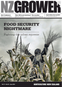 NZGrower Vol71 No06 June 2016 - Cover