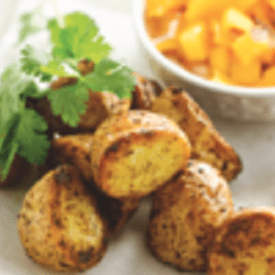 Cajun roast potatoes 250x250
