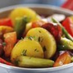 Chorizo and potato stir fry 250x250