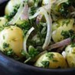 Hot potato salad 250x250