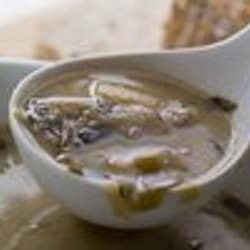 Leek and potato soup 250x250