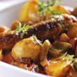 Potato and sausage dinner 250x250