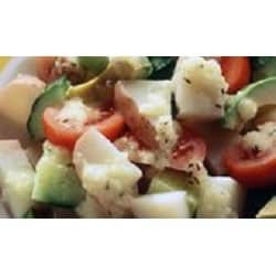 Potatoes with avocado 250x250