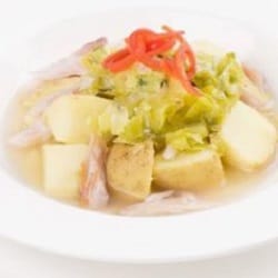 Potatoes with smoked trevally 250x250