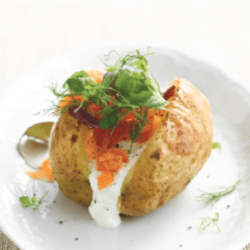Salmon jacket potatoes 250x250
