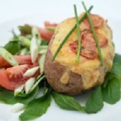 Stuffed grilled potatoes 250x250