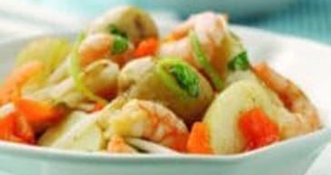Thai Potato Prawn