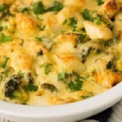 Vegetable bake 250x250