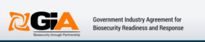 GIA logo with Government Industry Agreement on Biosecurity Readiness text
