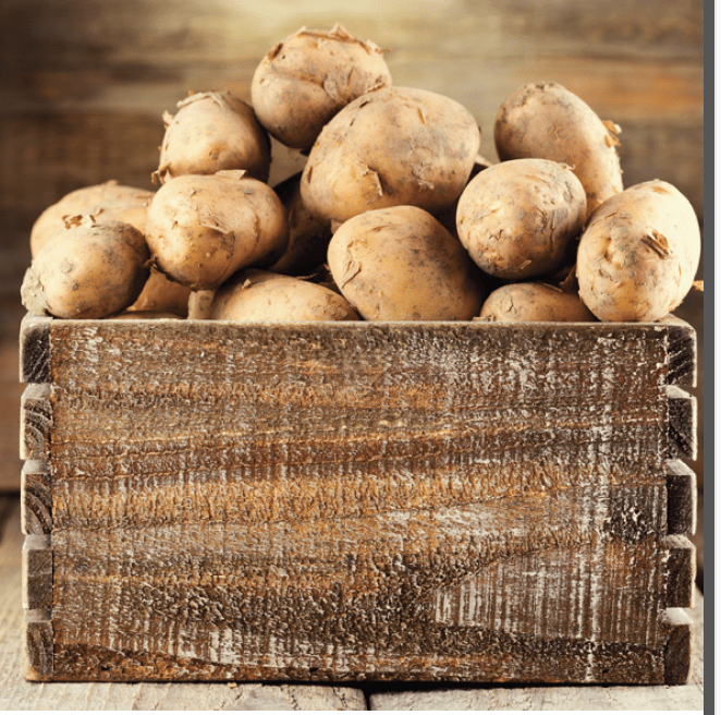 Basket potatoes cropped