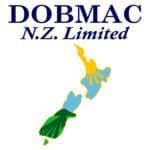 DOBMAC New Zealand company logo with colorful map
