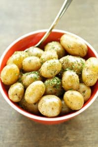 Boiled New Potatoes