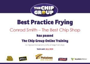 PNZ4 Chip Update - Hot Chips Fave Treat Training Certificate