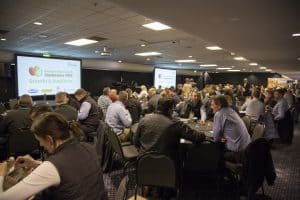 Large group attending Potatoes New Zealand Conference 2019 meeting