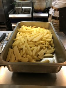 Fresh cut agria chip