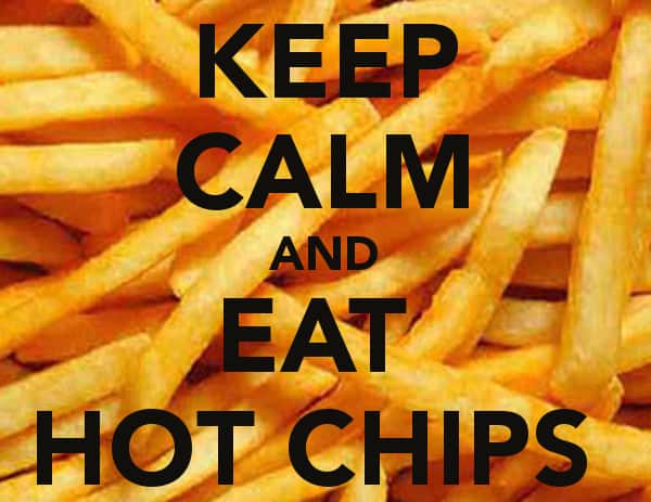 Keep Calm and Eat Hot Chips CROPPED
