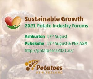 2021 Potato Industry Forums Sustainable Growth New Zealand dates