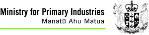 Ministry for Primary Industries New Zealand government logo