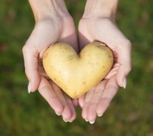 I Love Raw Foods, Heart Potato
