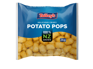 Talleys Potato Pops Mockup Bag