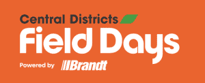Central Districts Field Days event logo orange background