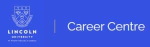 Lincoln University Career Centre logo with blue background