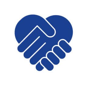 Goodwill thin line and glyph solid icon. Editable stroke and perfect pixel isolated on transparent background