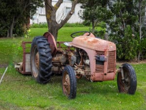 Old tractor