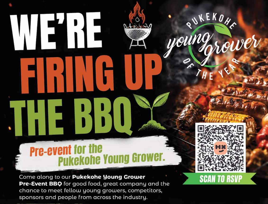 Pukekohe pre event young grower